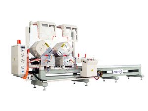 Máy cắt nhôm 2 đầu F90